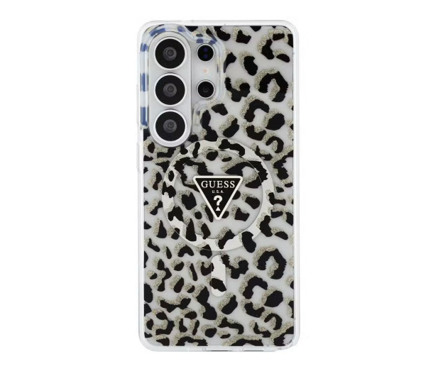 Guess Etui Leopard Print Triangle MagSafe do Galaxy S26 Ultra - 1522707 - zdjęcie 2